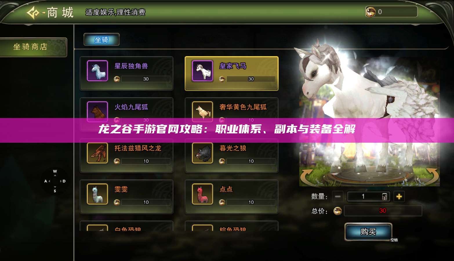 龙之谷手游官网攻略：职业体系、副本与装备全解 第1张